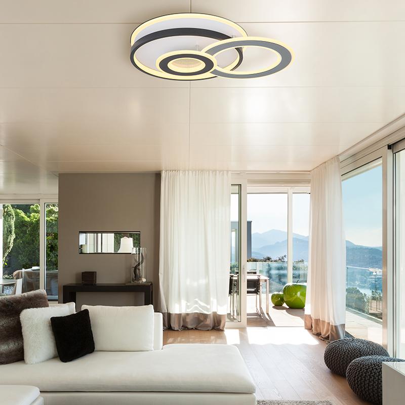 LED ceiling light with remote control 95W - J1340/W