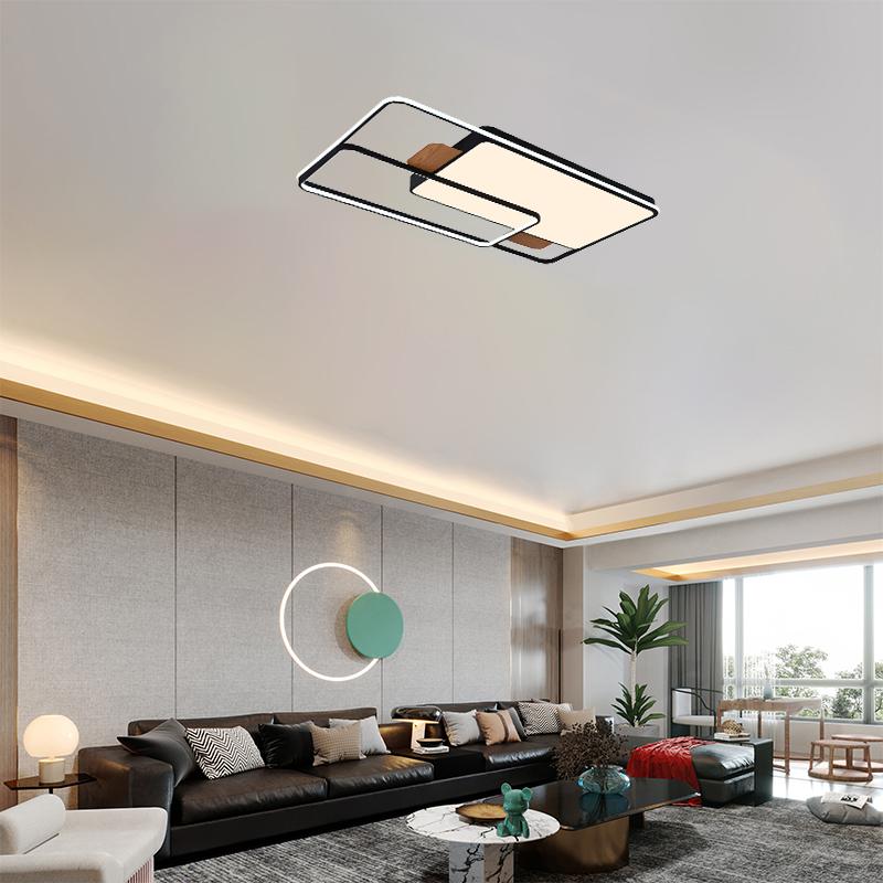 LED ceiling light with remote control 280W - J1342/BW