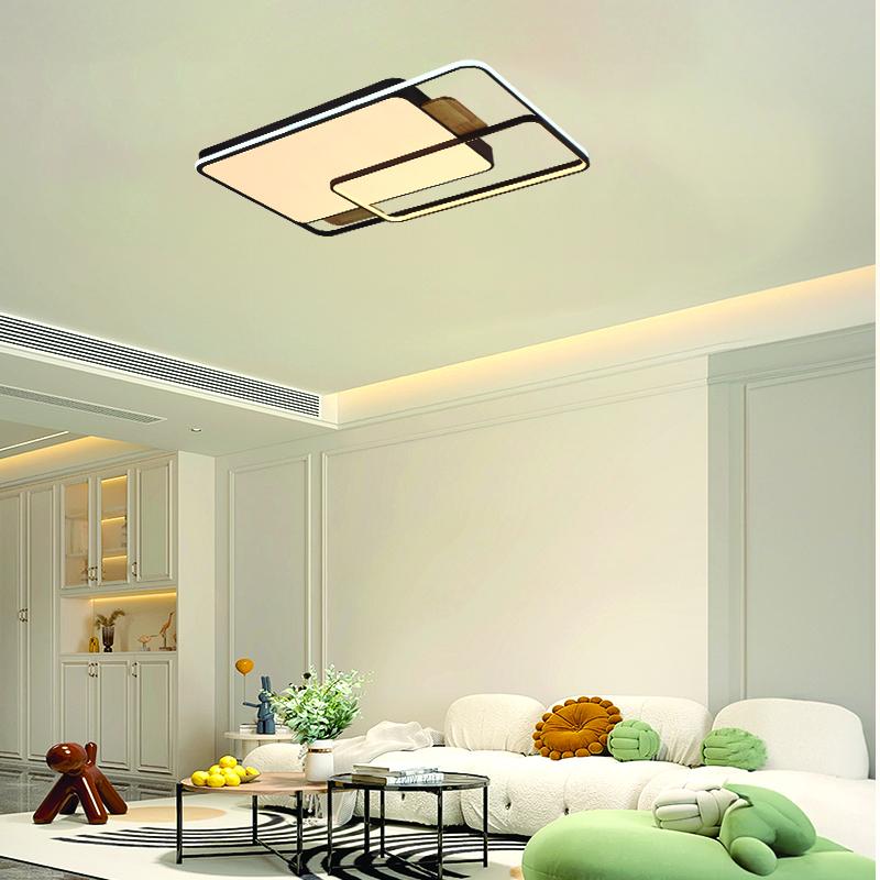 LED ceiling light with remote control 280W - J1342/BRW