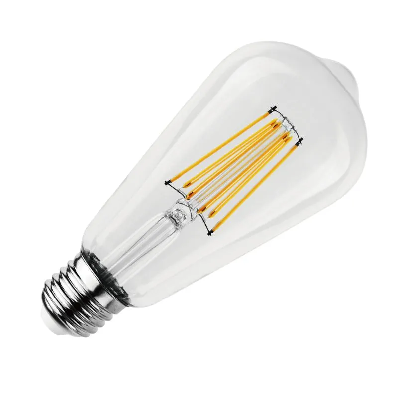 LED Filament 12W - ST64 / E27 / 3000K - ZLF915