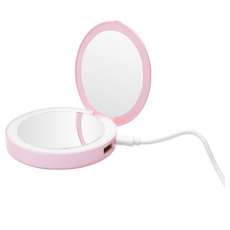 LED rechargeable mirror + powerbank - ML01R