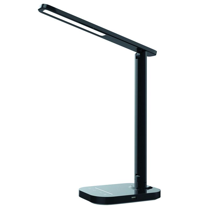 LED desk lamp KIARA 7W dimming, USB + night lighting + timer - DL4304/B
