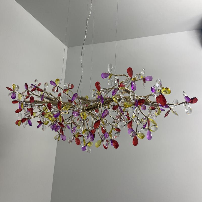 Hanging crystal light 13 x G9 - CA032/1200L