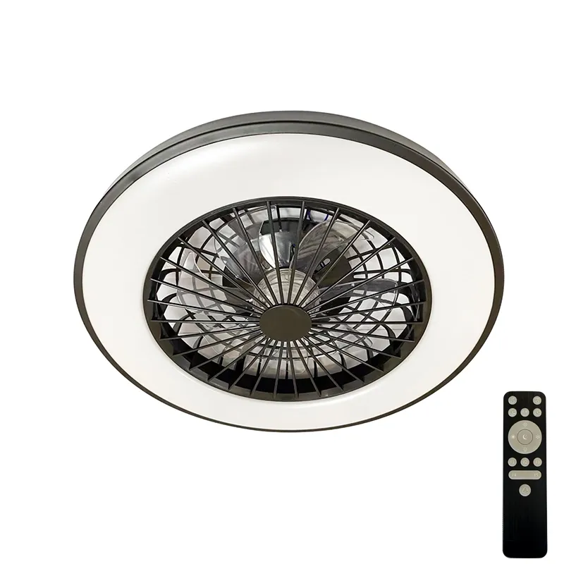 LED light OPAL + ceillings fan + remote control 48W - LCL6341