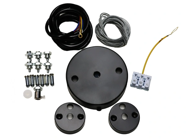 Suspension accessories black for LED luminaires CL7 - SN703 1