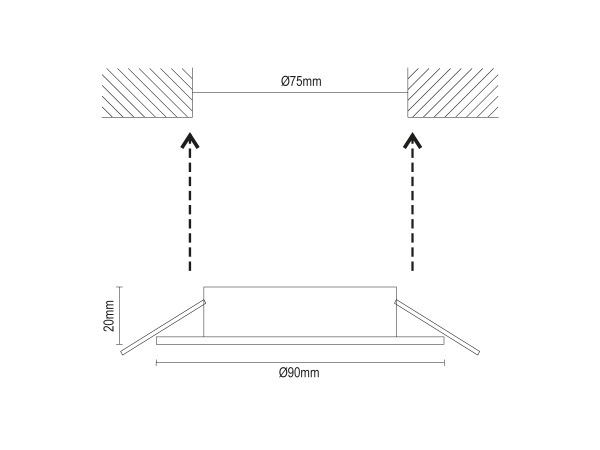 Frame for GU10 - SR006 5