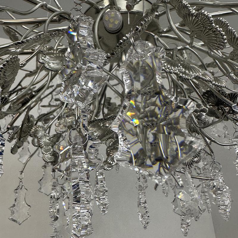 Luxurious crystal hanging chandelier 12 x G9 - CA055/800