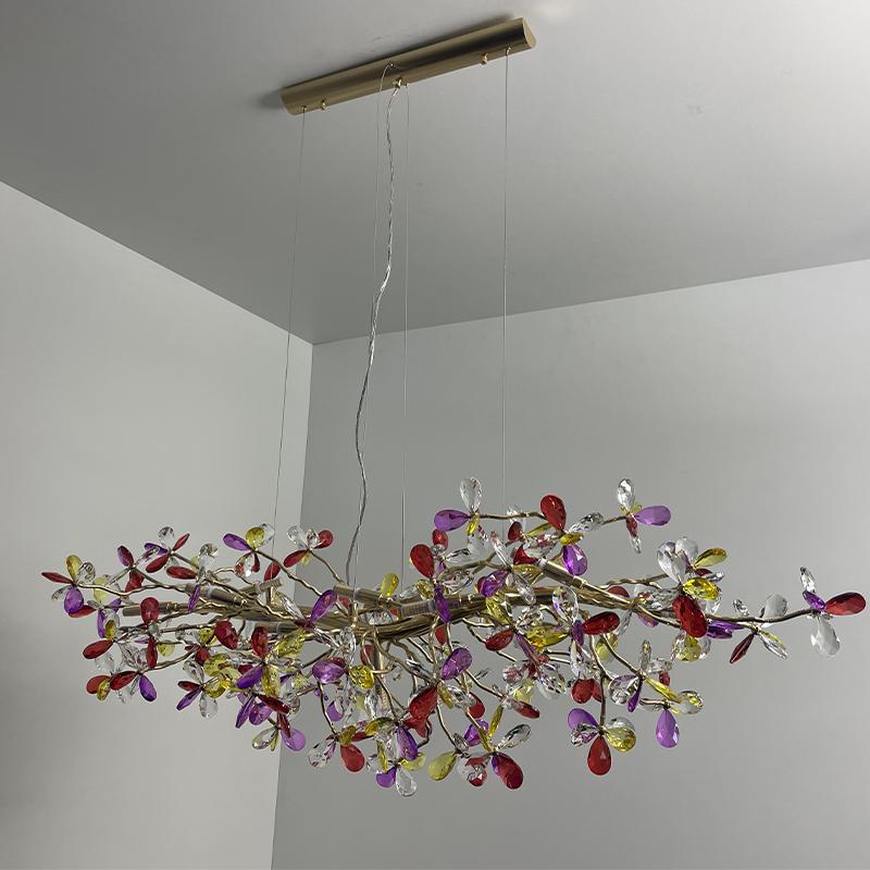 Hanging crystal light 13 x G9 - CA032/1200L