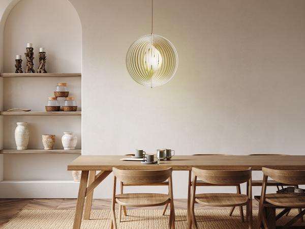 Pendant light solid wood E27 / 500 - WRE062 3