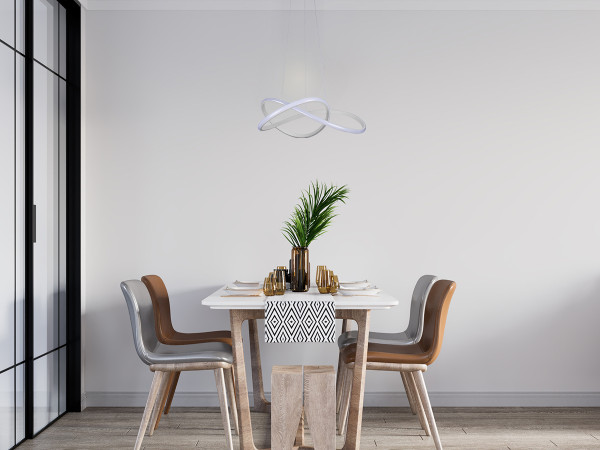 LED pendant light with remote control 85W - TA2311/W 2