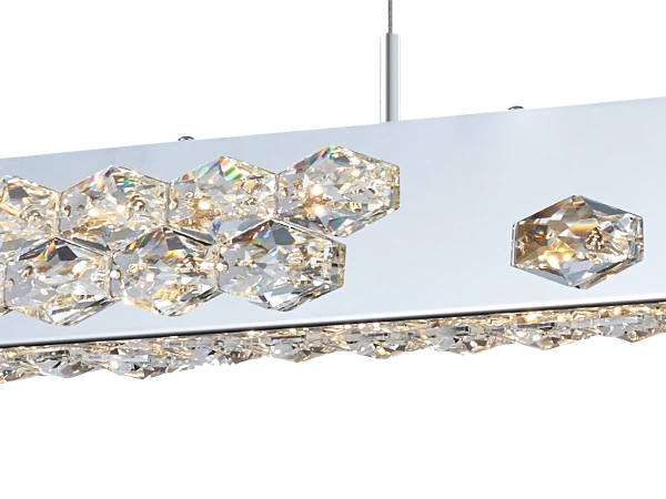 CLARIS závesný krištáľový luster 1000 - V30002 3