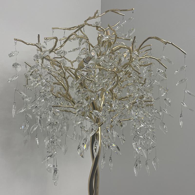 Luxurious crystal floor lamp 5 x G9 - CA011/F