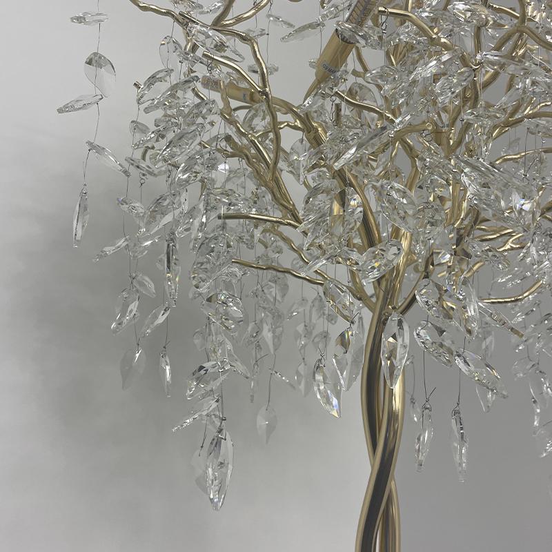 Luxurious crystal floor lamp 5 x G9 - CA011/F