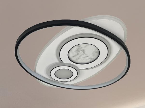 LED ceiling light with remote control 105W - J1338/W