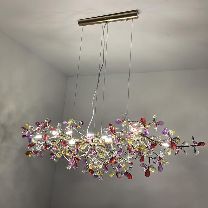 Hanging crystal light 13 x G9 - CA032/1200L