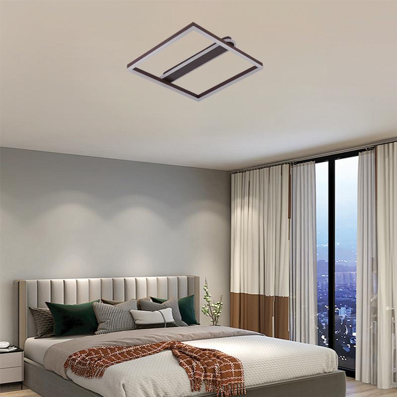 LED ceiling light with remote control 60W - J3361/BR