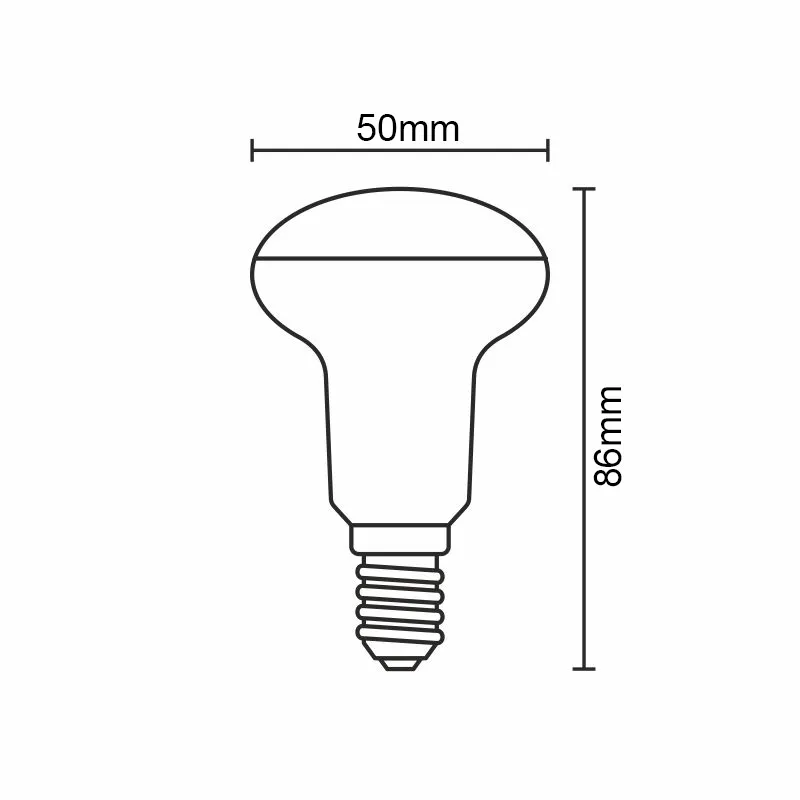 LED bulb 5W - R50 / E14 / SMD / 6500K - ZLS203 3