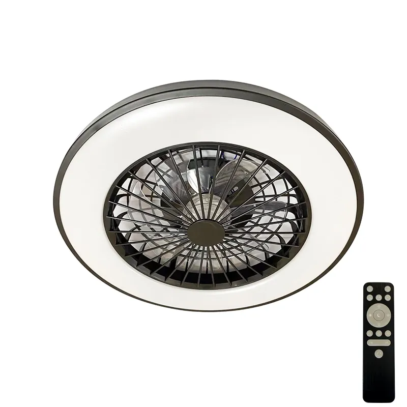 LED light OPAL + ceillings fan + remote control 48W - LCL6341 2