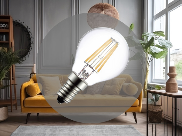 LED bulb 6W - G45 / E14 / SMD / 4000K - ZLF823 1