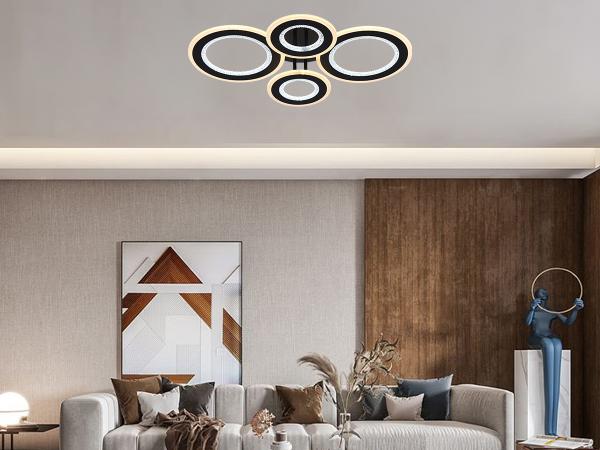 LED ceiling light with remote control 100W - J3346/B 3