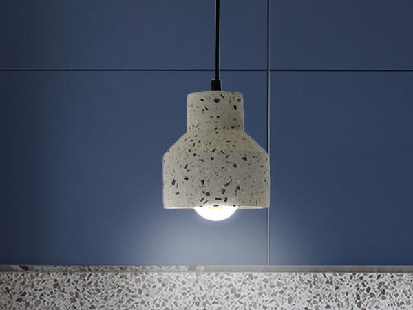 Light Terrazzo white 1 x E27 - ME0015R/W 1