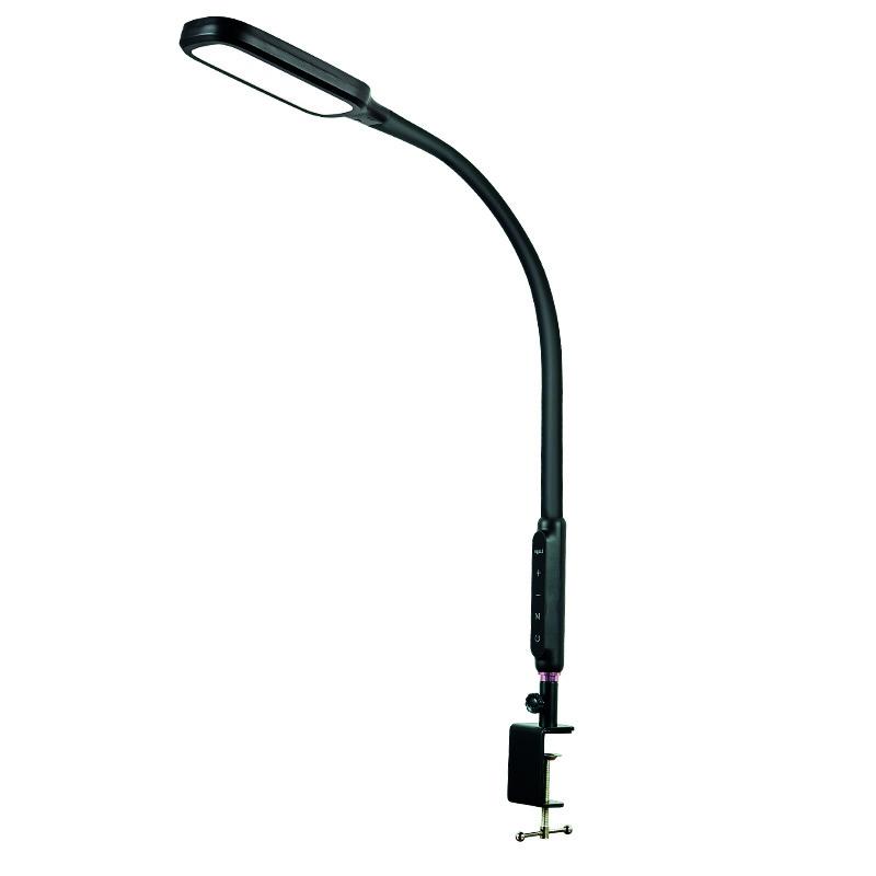 LED desk lamp XENIA 12W dimming, timer ( table / floor / clip ) - DL4306/B