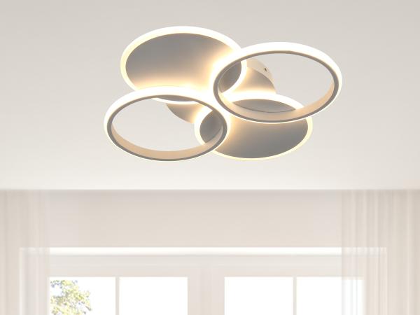 LED ceiling light + remote control 70W - TB1307/W 1