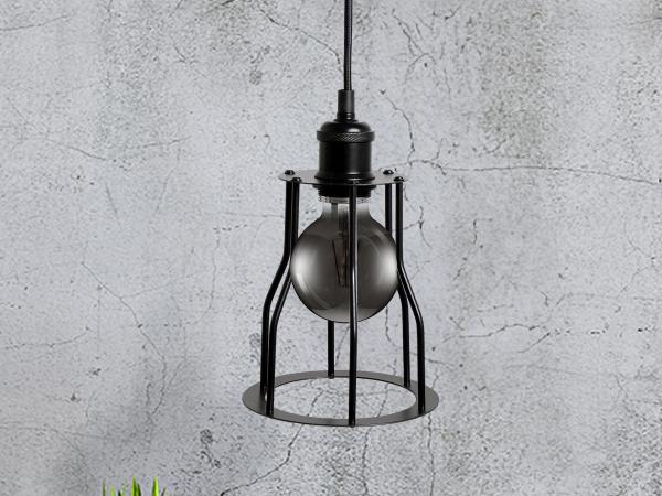 Metal hanging light 1 x E27 - ME0009