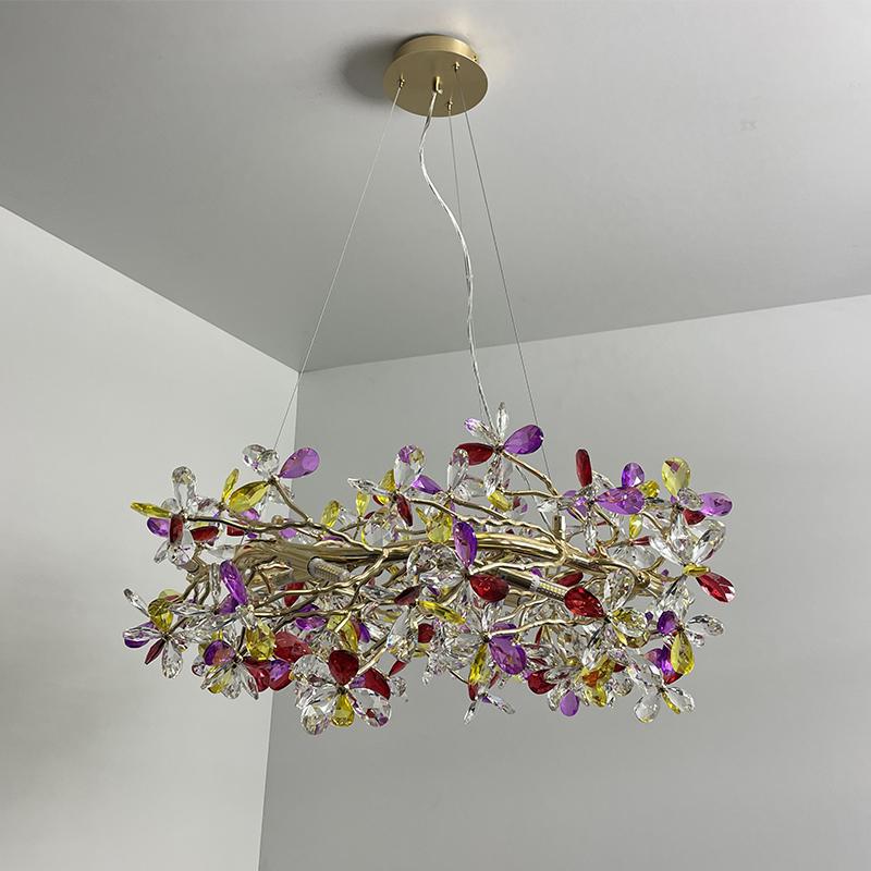 Hanging crystal light 16 x G9 - CA032/800