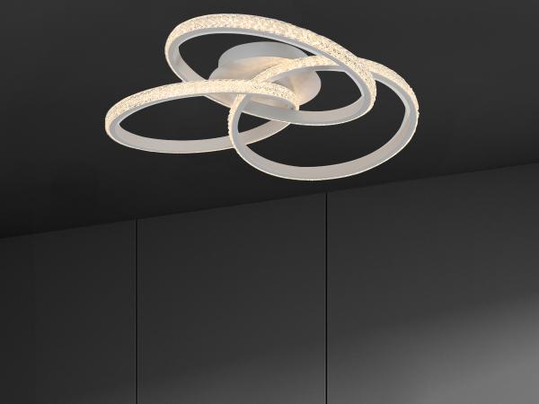 LED ceiling light + remote control 70W - TA1304/W 1