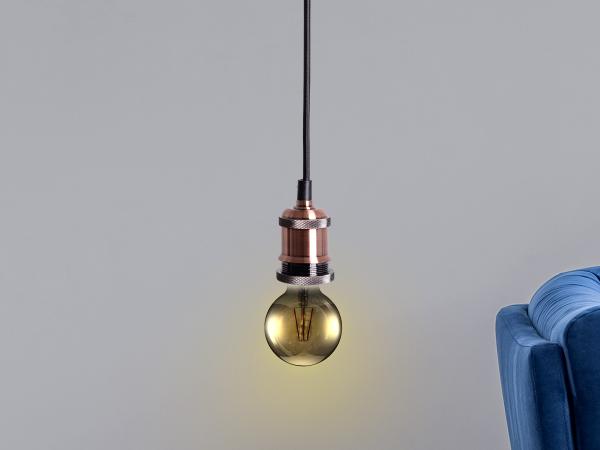 Hanging light E27 / 1m / antique copper - BH642B 1