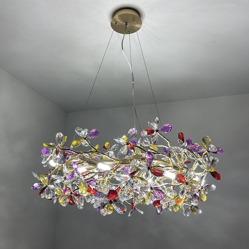 Hanging crystal light 16 x G9 - CA032/800