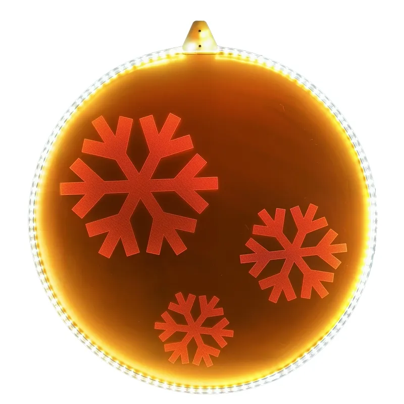 Christmas decoration Ball with snowflakes - ML05
