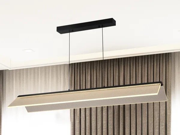 LED pendant light with remote control 22W - J4369/B 1