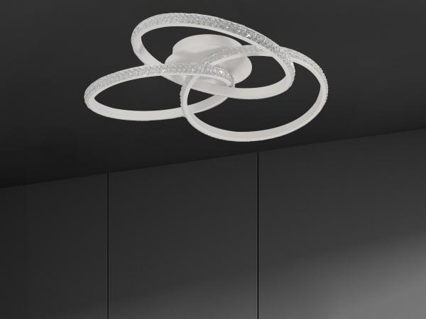 LED ceiling light + remote control 70W - TA1304/W