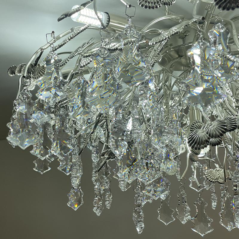 Luxurious crystal ceiling chandelier 12 x G9 - CA055/800C