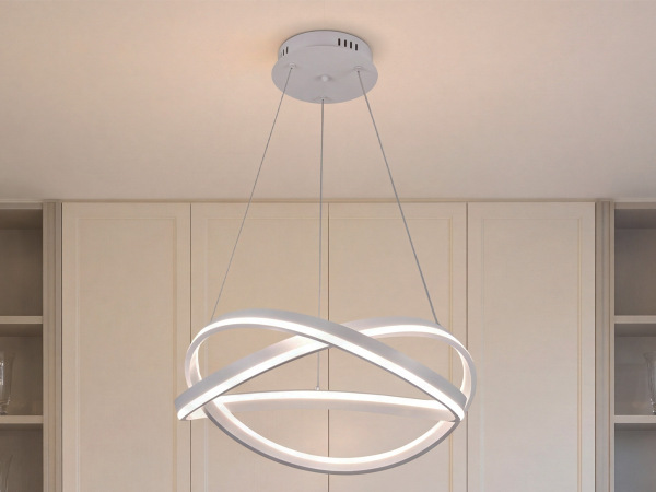 LED pendant light + remote control 145W - J4392/W
