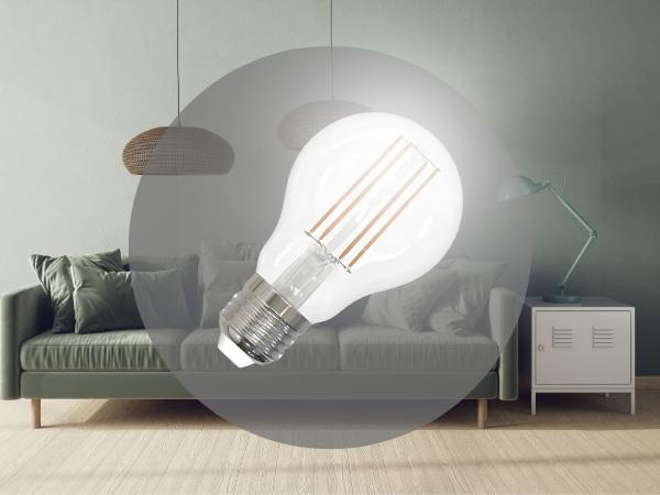 LED dimmable filament 11W - A60 / E27 / 4000K - ZLF523D 1