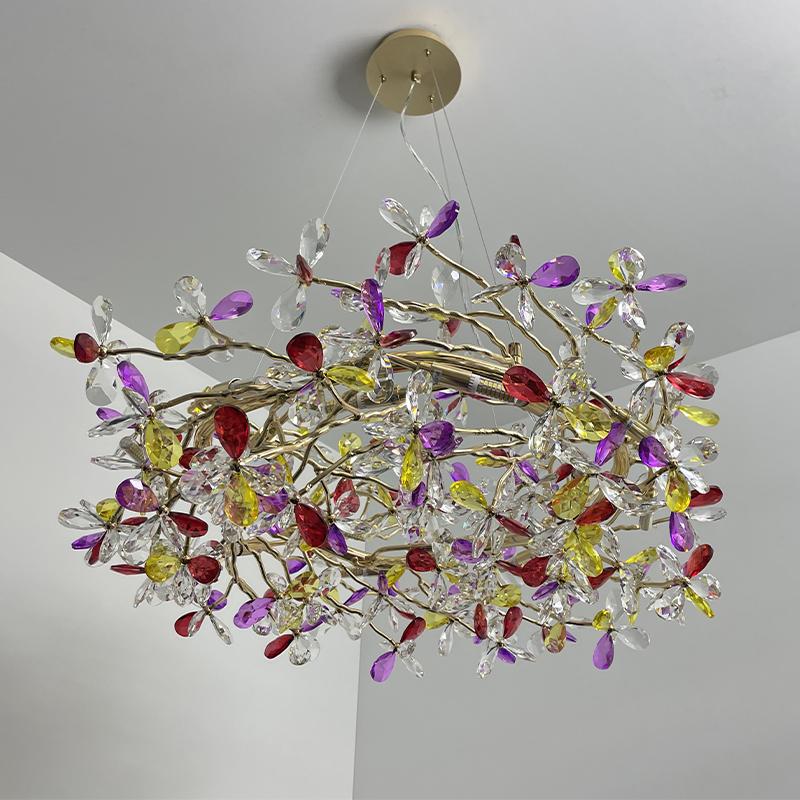 Hanging crystal light 16 x G9 - CA032/800