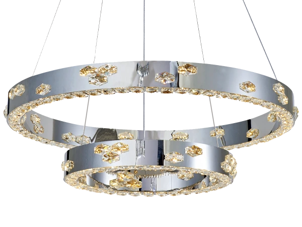 CLARIS závesný krištáľový luster - V30006 4