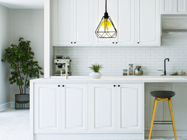 Black metal hanging light 1 x E27 - ME0010 3