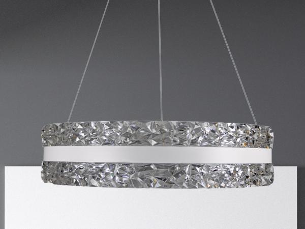 LED luxury hanging pendant light with remote control 80W - TA2303/W