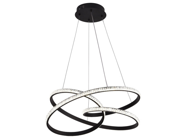 LED pendant light + remote control, 80W – J4389/B 4