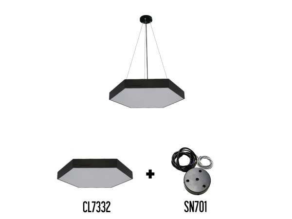 LED ceiling light 135W - CL7332 5