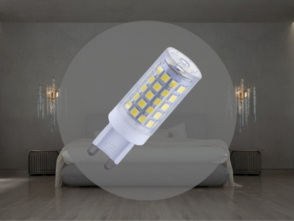 LED bulb 4,6W - G9 / SMD / 2800K - ZLS615