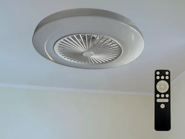 LED light + ceillings fan STAR + remote control 72W - LCL6350