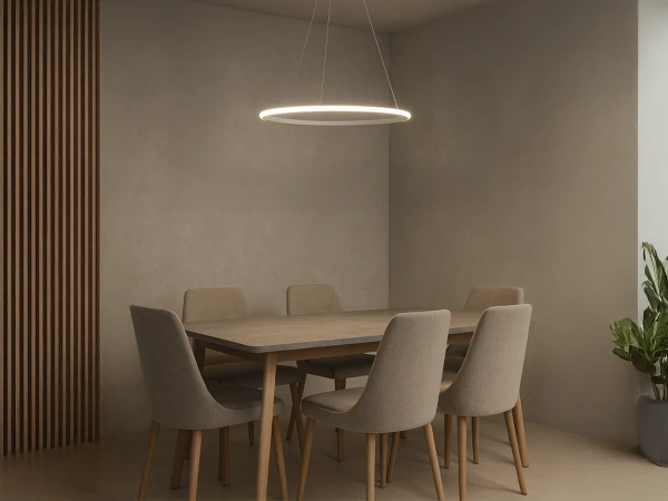 LED pendant light with remote control 32W - TB2300/W 1