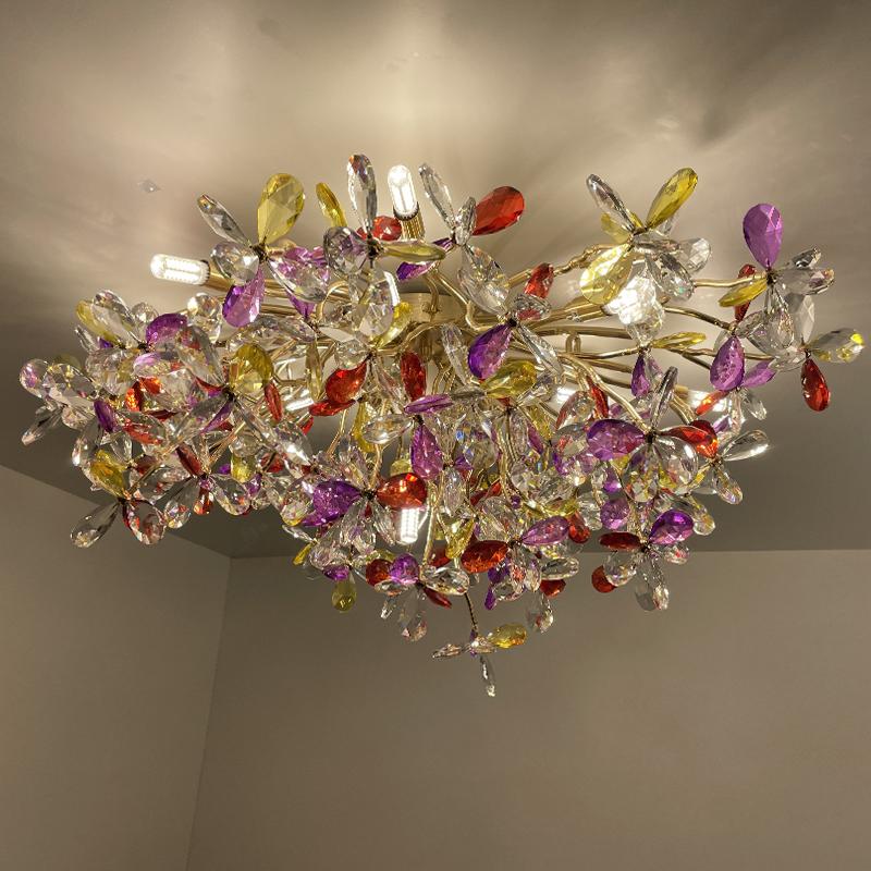 Ceiling crystal light 12 x G9 - CA032/800C