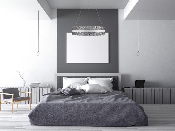 LED luxury hanging pendant light with remote control 80W - TA2303/W 2