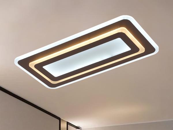 LED ceiling light with remote control 85W - J1345/BR 1